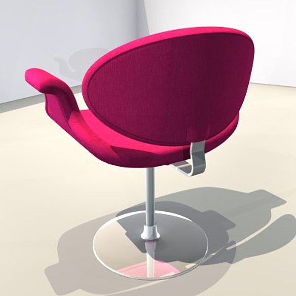 chair pink 3ds free - chair pink by GTTB