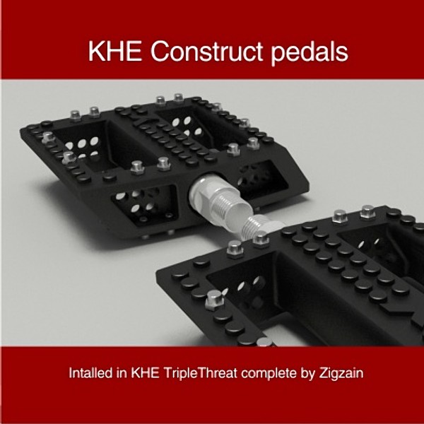 3d khe construct pedals - KHE Construct pedals by Zigzain
