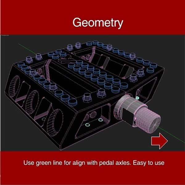 3d khe construct pedals - KHE Construct pedals by Zigzain