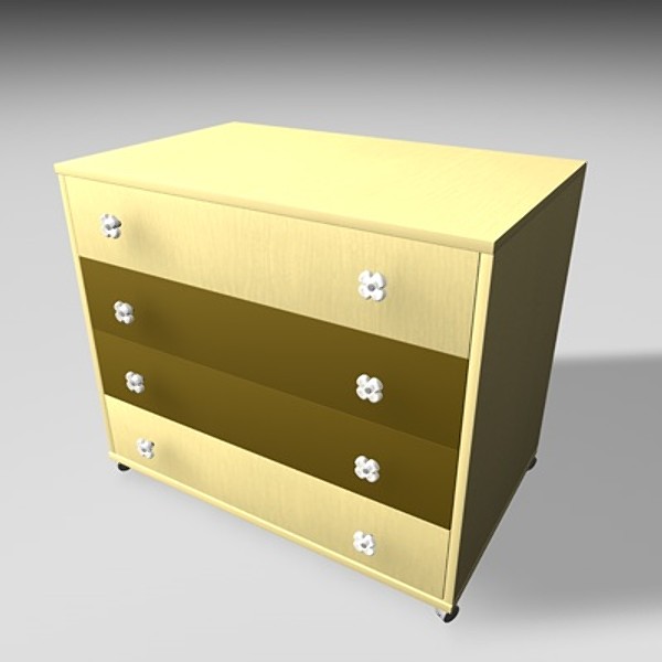 italian furniture dressers armchairs 3d model - Furniture Collection VOL I by desigm