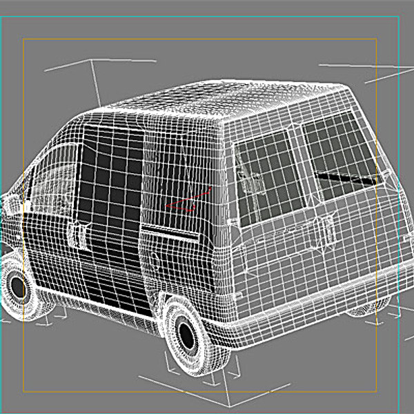 euro van 3ds - Small Euro Van (ut) by QLEE