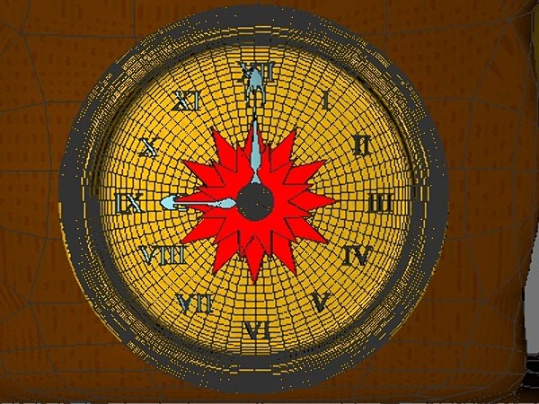 3ds antique clock - Antique Clock by Whong