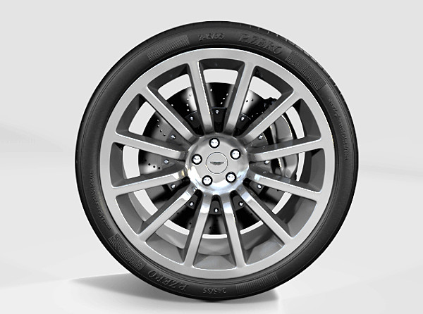 wheel rims 3d lwo - Wheel by Ideas Unlimited