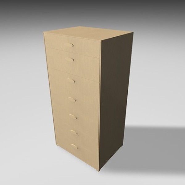 italian furniture dressers armchairs 3d model - Furniture Collection VOL I by desigm