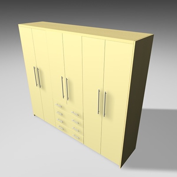 italian furniture dressers armchairs 3d model - Furniture Collection VOL I by desigm