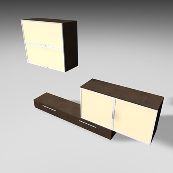 italian furniture dressers armchairs 3d model - Furniture Collection VOL I by desigm