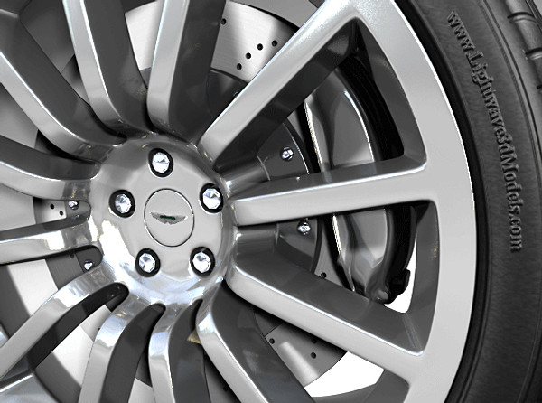 wheel rims 3d lwo - Wheel by Ideas Unlimited