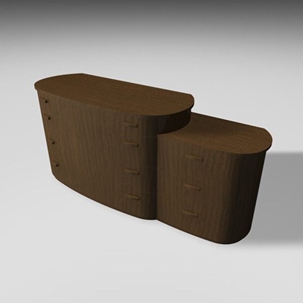 italian furniture dressers armchairs 3d model - Furniture Collection VOL I by desigm