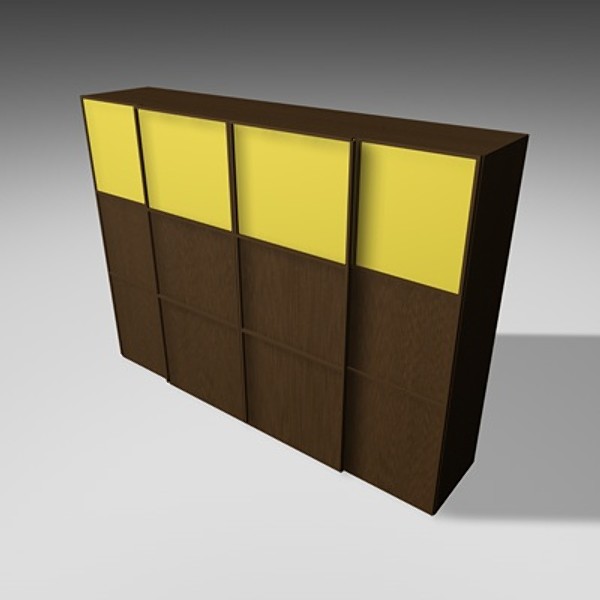 italian furniture dressers armchairs 3d model - Furniture Collection VOL I by desigm