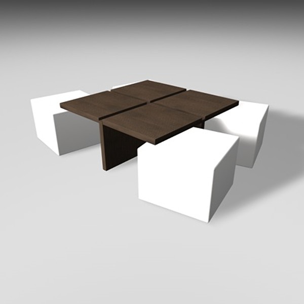 italian furniture dressers armchairs 3d model - Furniture Collection VOL I by desigm