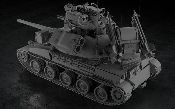 3dsmax future tank - Future tank by dentonvanzan