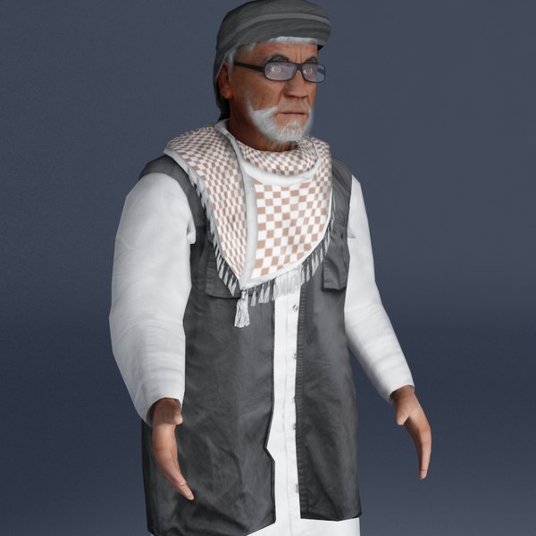 Village Elder 3DSMax