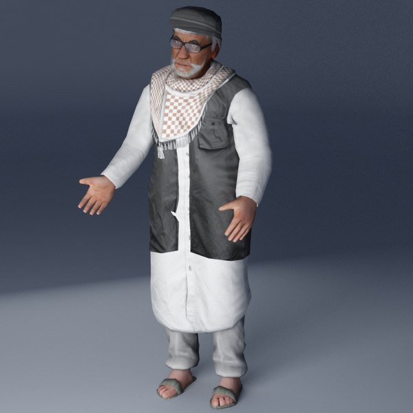 Village Elder 3DSMax