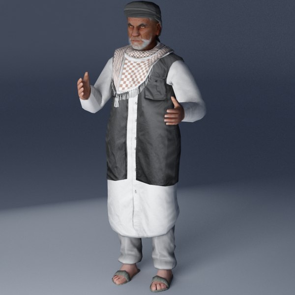 Village Elder 3DSMax