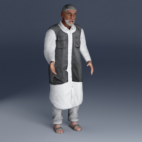 Village Elder 3DSMax