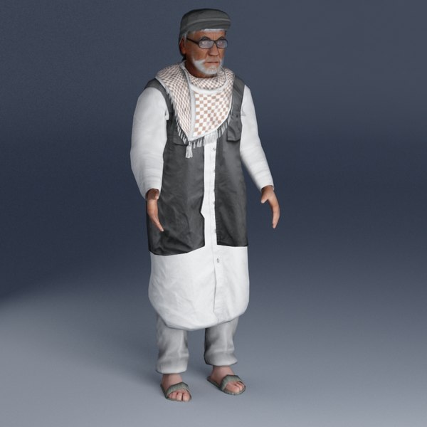 Village Elder 3DSMax