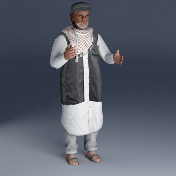 Village Elder 3DSMax