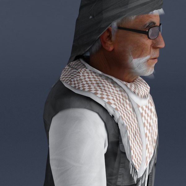 Village Elder 3DSMax