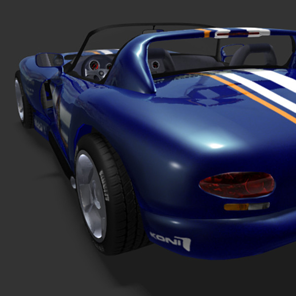 dodge viper rt 10 3ds - Dodge Viper RT10 Convertible by Gra_Gra_74