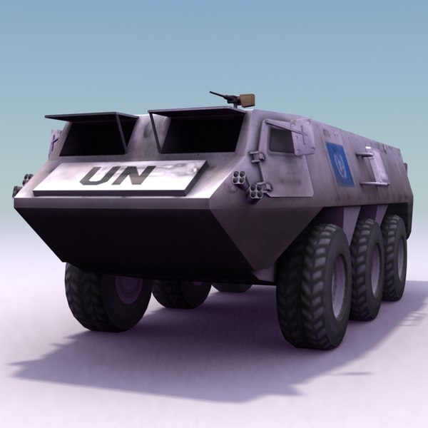 patria xa185 3d model - Patria_XA185_UN... by ES3DStudios