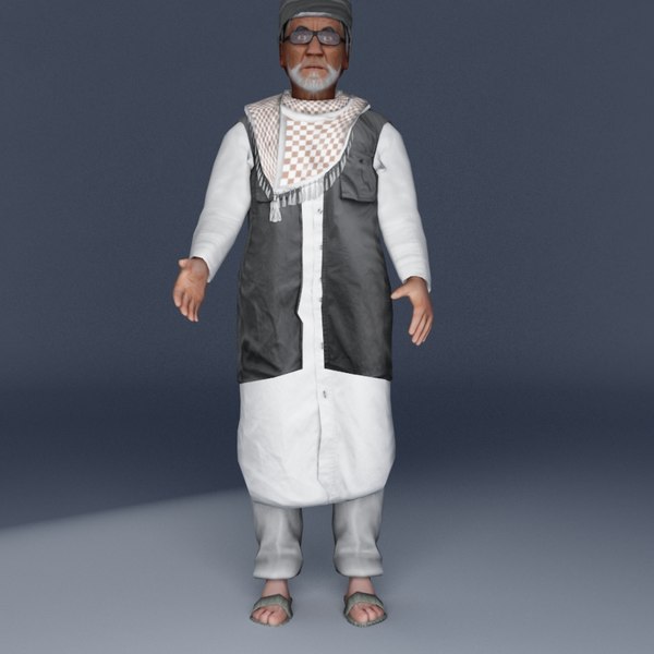 Village Elder 3DSMax