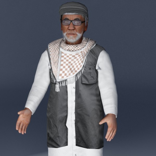 Village Elder 3DSMax