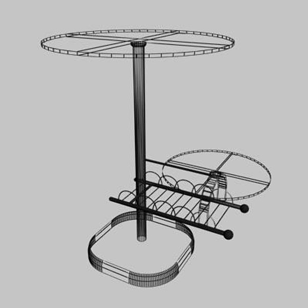 pack telephone tables vol 3d max - Tables Pack Vol 02 by sabah_au