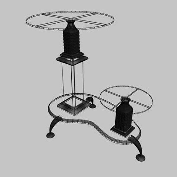 pack telephone tables vol 3d max - Tables Pack Vol 02 by sabah_au