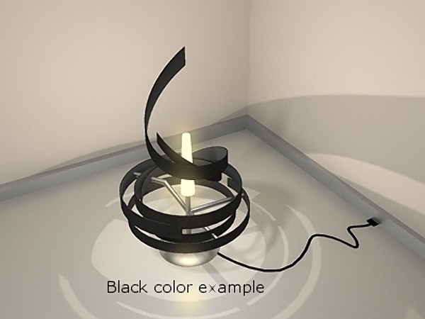3d model helix lighter - Spiral_light_FRstage1.zip by Miguel Q