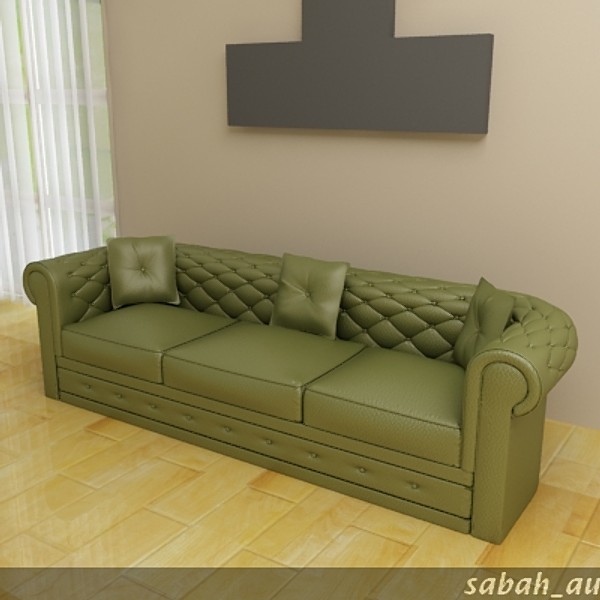 3d sofa sofa02 - Sofa02 by sabah_au