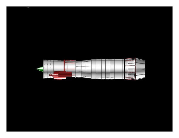 dwg military aircraft engine assembly - Military Aircraft Engine Assembly Model by RodgerSaintJohn