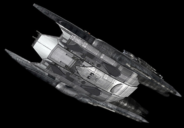 cylon heavy raider 3d model - Cylon Heavy Raider by Tekspdy