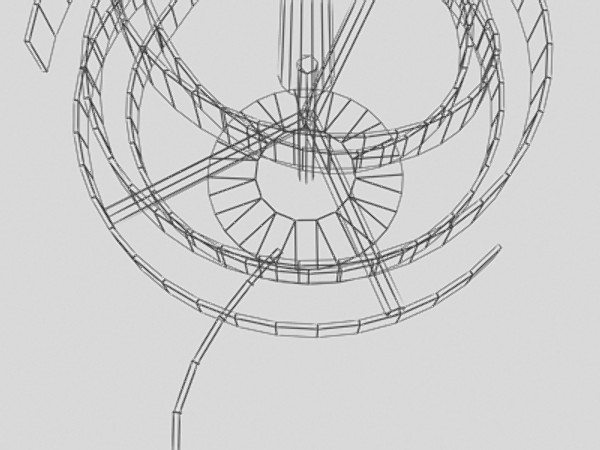 3d model helix lighter - Spiral_light_FRstage1.zip by Miguel Q