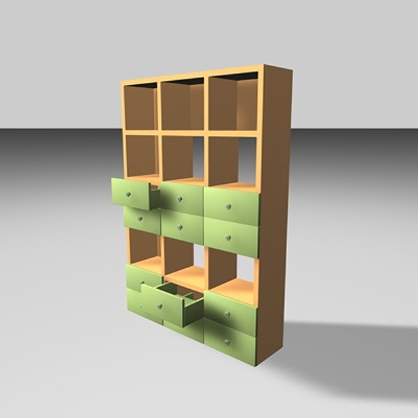 italian furniture dressers armchairs 3d model - Furniture Collection VOL I by desigm