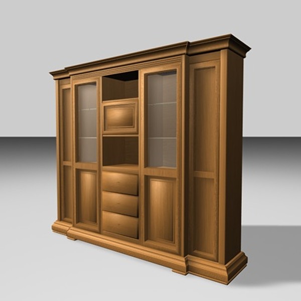 italian furniture dressers armchairs 3d model - Furniture Collection VOL I by desigm