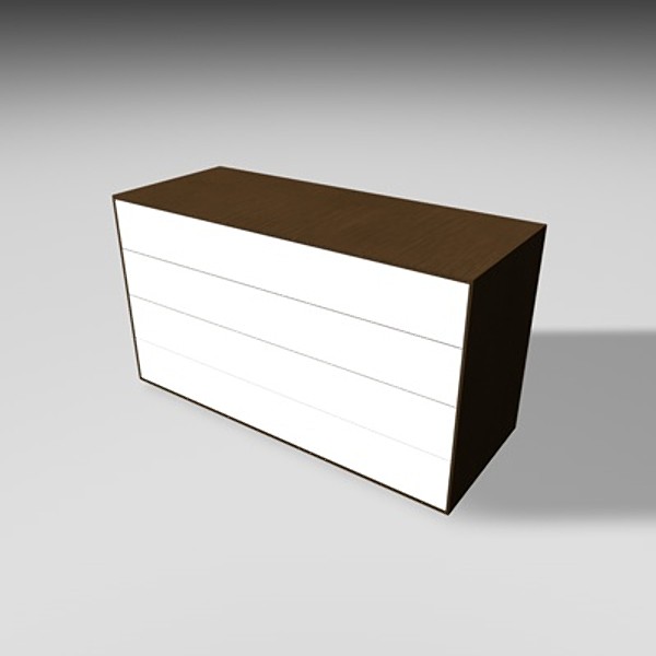 italian furniture dressers armchairs 3d model - Furniture Collection VOL I by desigm