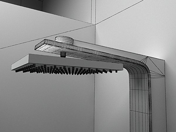 3d castagnari shower tama model - Castagnari Shower Tama by fabelar