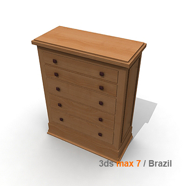 3ds design frank lloyd - Chest by lajhar