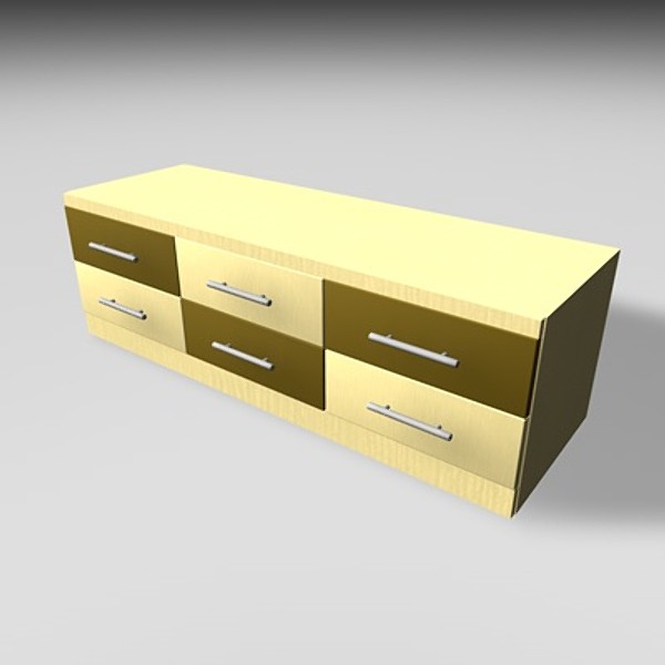 italian furniture dressers armchairs 3d model - Furniture Collection VOL I by desigm