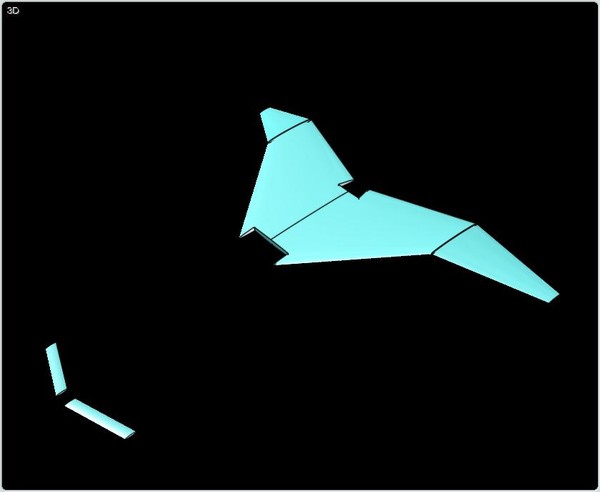 hybrid assembly concept 3d 3dm - Hybrid Helicopter Aircraft Assembly Model Concept by RodgerSaintJohn