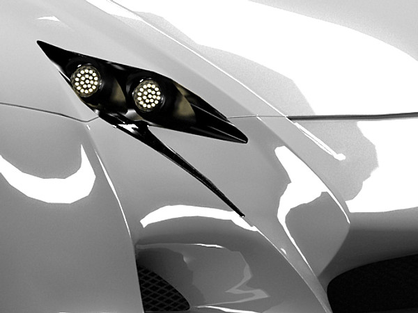 maya lexus lf-a concept - Lexus LF-A concept STD MAT by fabelar