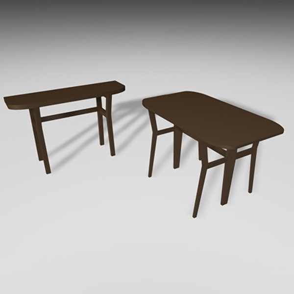 italian furniture dressers armchairs 3d model - Furniture Collection VOL I by desigm