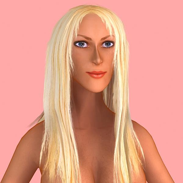3ds max attractive woman - Kate by rtep CZ