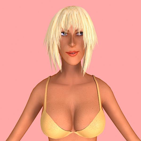 3ds max attractive woman - Kate by rtep CZ