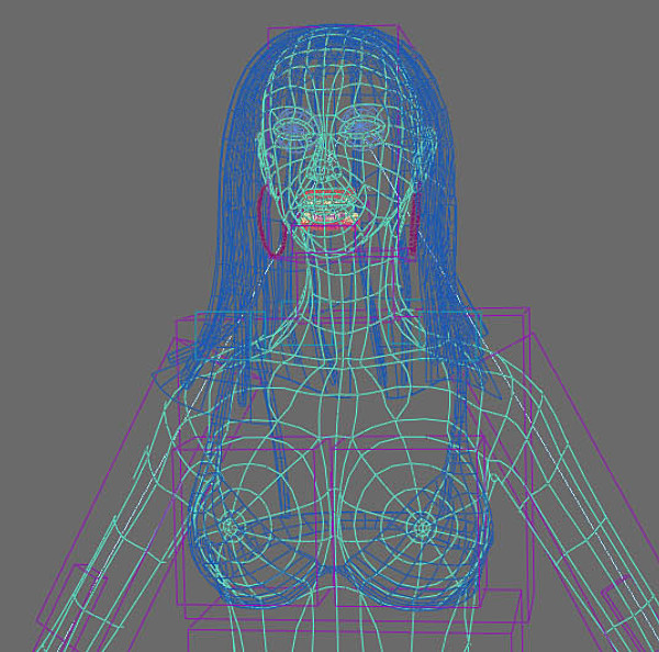 3ds max attractive woman - Kate by rtep CZ