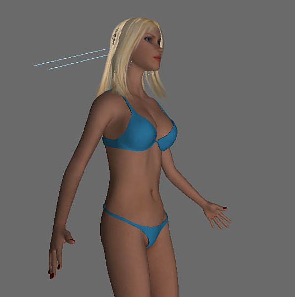 3ds max attractive woman - Kate by rtep CZ
