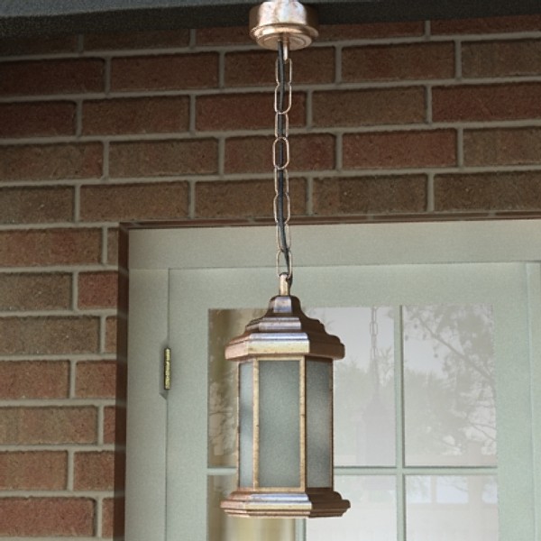 3d copper outdoor lamp - Outdoor Lamp by Peter Zk