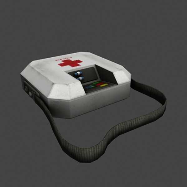 3ds half-life half life - Half-life style medkit by druggon