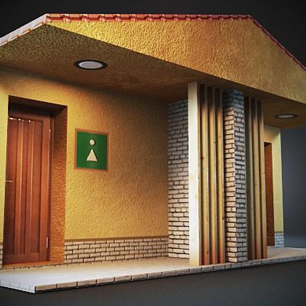 3d model wc toilet - WC MAX.rar by Stubborn3D