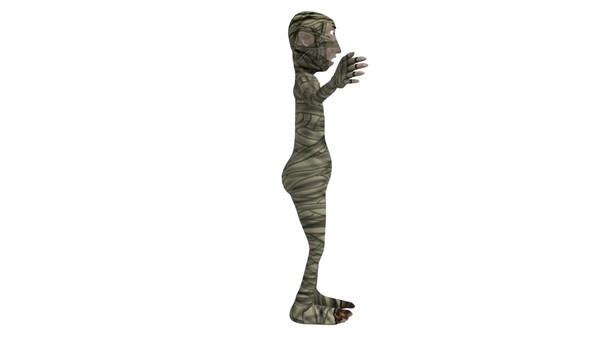 3d egyptian mummy cartoon model - Cartoon Egyptian Mummy by robman88